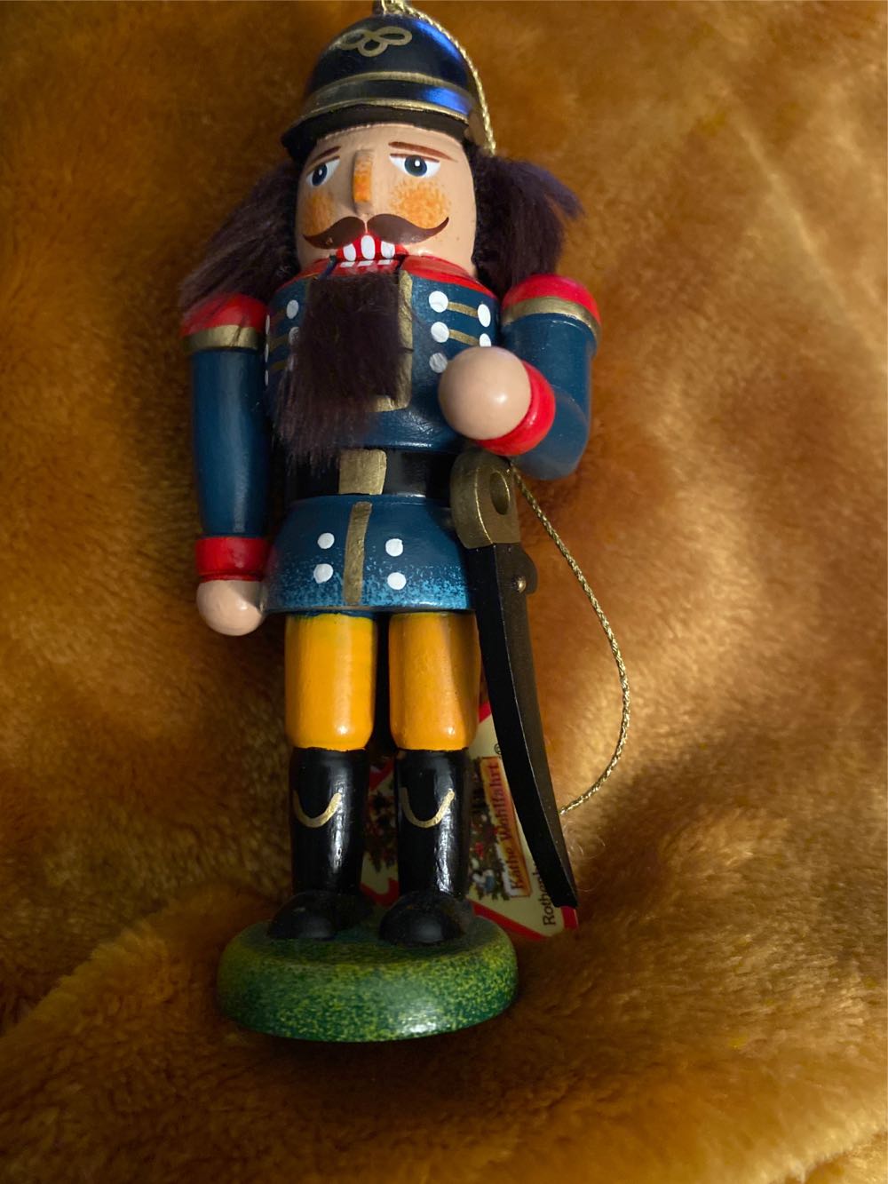 64082 Lemax Blue Fireworks