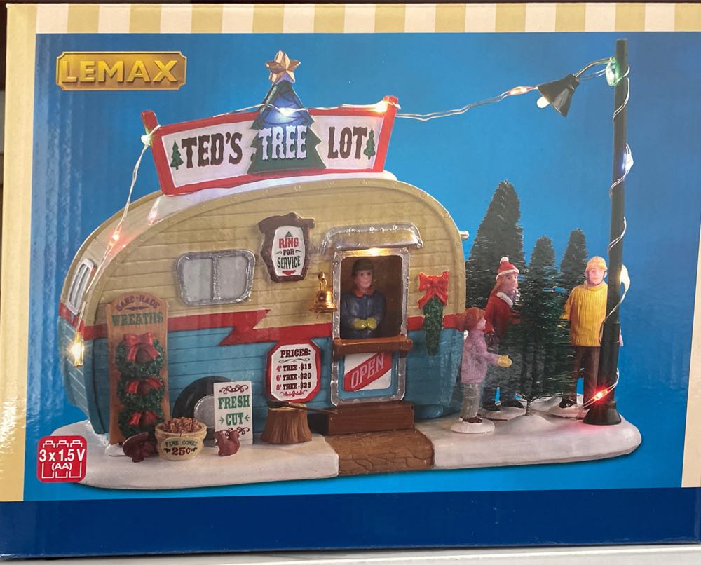 Ted’s Tree Lot - 04746 - Vail Village (Table Accent) ornament collectible [Barcode 728162047465] - Main Image 2