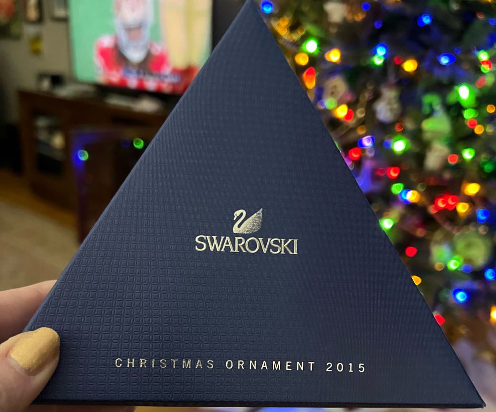 Swarovski Annual Dated Ornament 2015 - Swarovski Annual Edition Ornament (Snow Flake) ornament collectible [Barcode 9009650998409] - Main Image 3