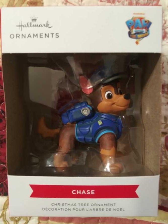 Paw Patrol Chase - Redbox ornament collectible - Main Image 1