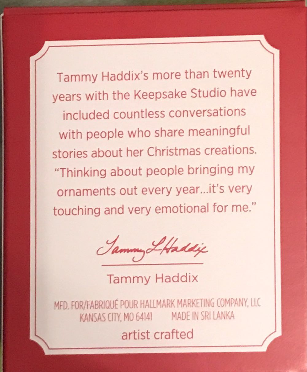 Miniature Sweet Charter Member  ornament collectible - Main Image 2