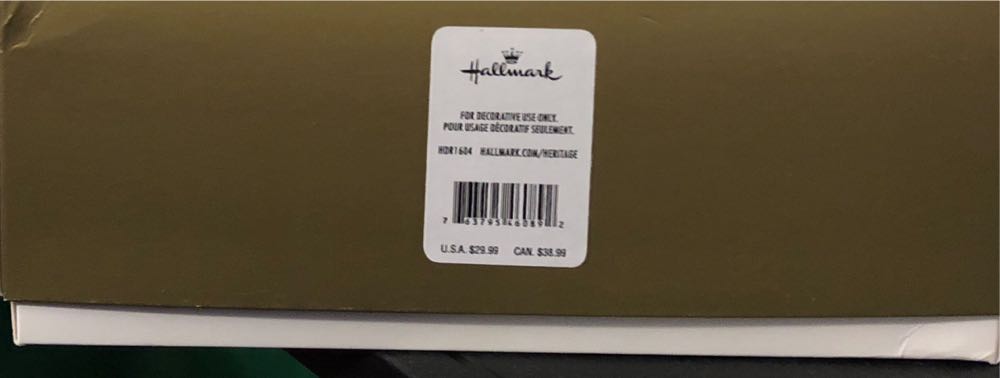 Heritage Winter’s Bird - Heritage Collection (Hallmark Heritage Blown Glass) ornament collectible [Barcode 763795460892] - Main Image 3