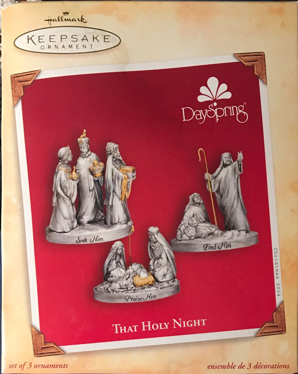 That Holy Night (N) - Nativity (Religious) ornament collectible [Barcode 015012812930] - Main Image 4