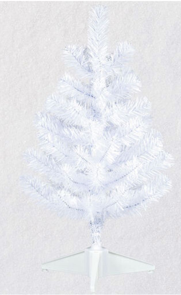Miniature White Christmas Tree - Hallmark Miniature (Hallmark Keepsake Miniature) ornament collectible - Main Image 2