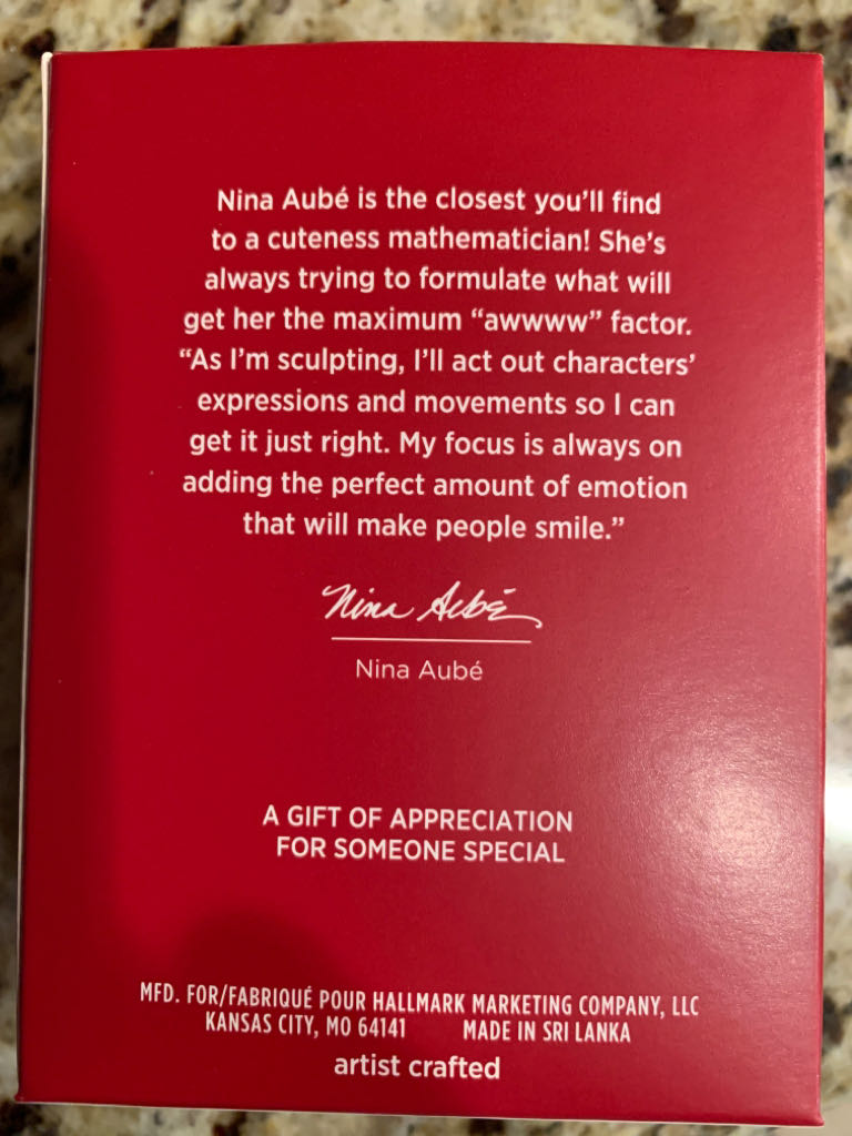 Snow Sweetie 2020 - VIP (Limited Editional) ornament collectible - Main Image 2