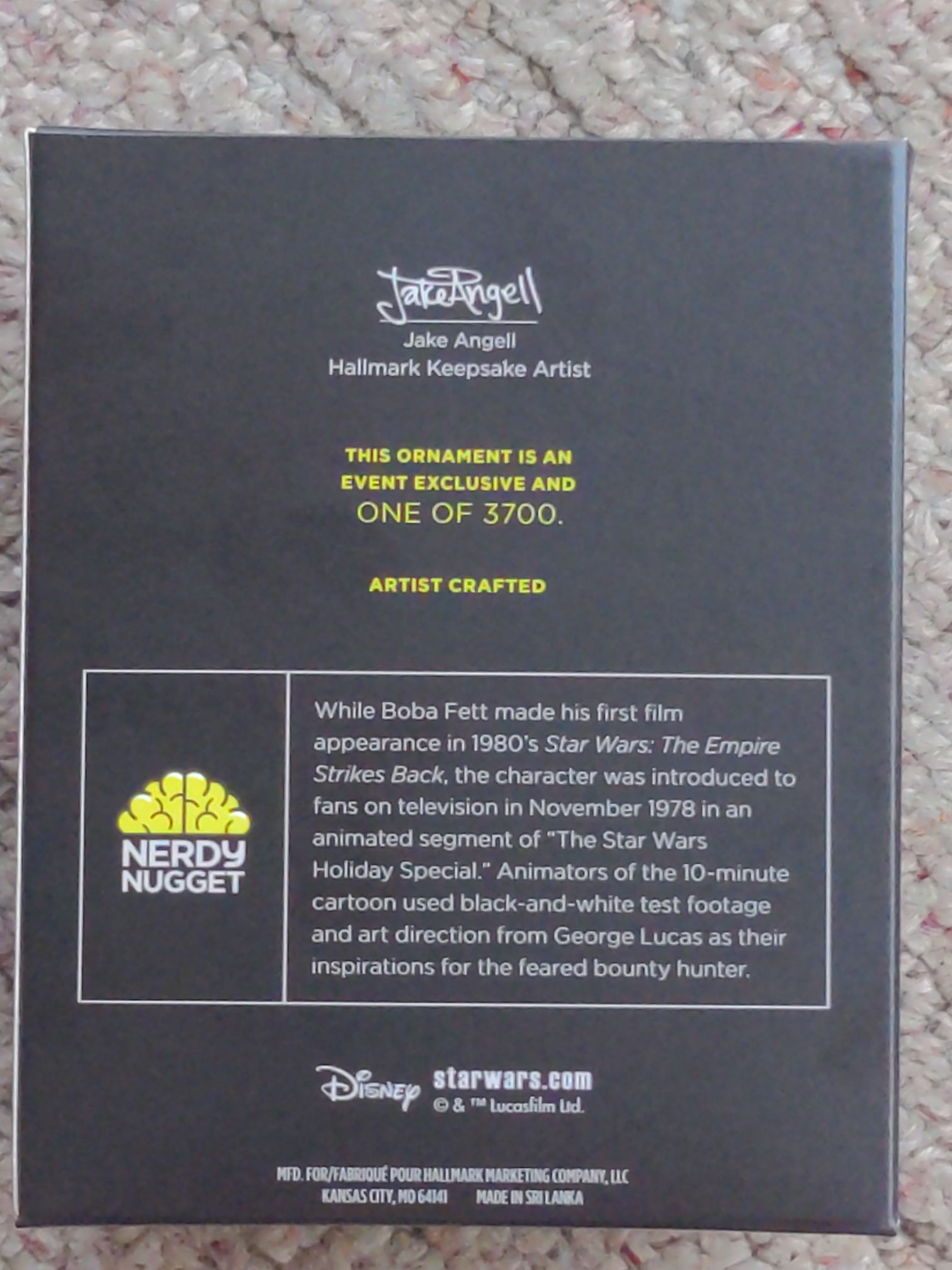 Animated Boba Fett - Star Wars (Star Wars) ornament collectible - Main Image 2