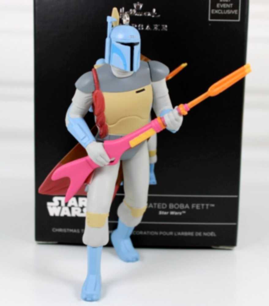 Animated Boba Fett - Star Wars (Star Wars) ornament collectible - Main Image 4