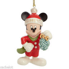 Collectible Lenox Christmas Annual Mistletoe Mickey Mouse Fine Porcelain  ornament collectible [Barcode 882864251497] - Main Image 1