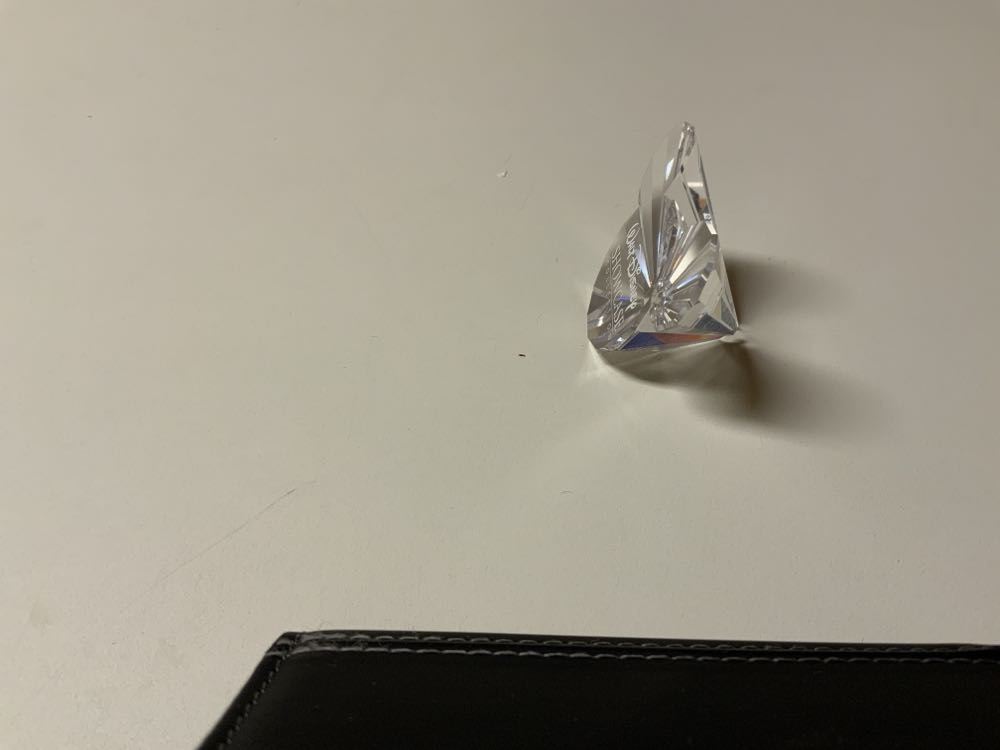 Swarovski Disney Crystal Title Plaque 835367  ornament collectible [Barcode 768549133435] - Main Image 2