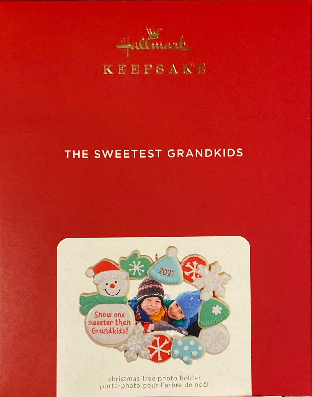 The Sweetest Grandkids  - Grandma (Sweets) ornament collectible [Barcode 763795658862] - Main Image 2