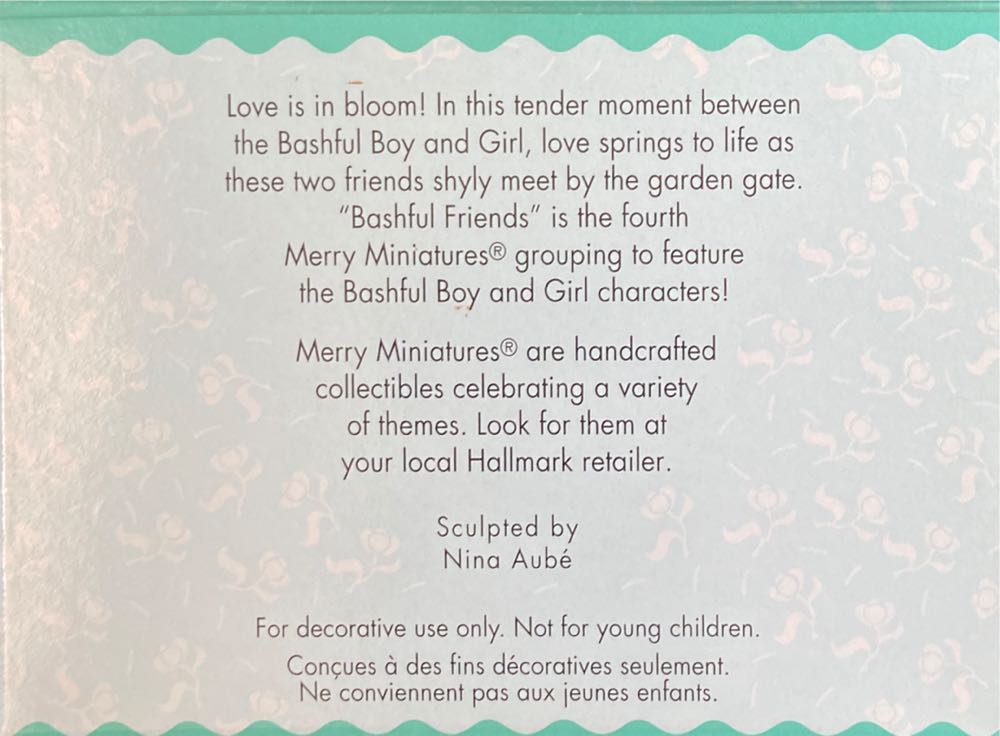 Bashful Friends - Merry Miniatures (Bashful Friends) ornament collectible [Barcode 015012481532] - Main Image 2