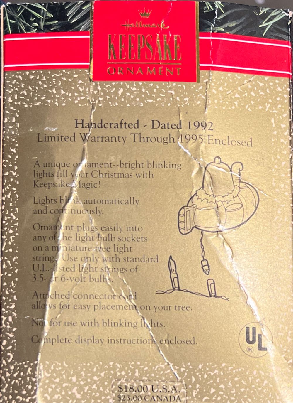 Santa Sub - Magic Blinking Lights (MAGIC: Light) ornament collectible [Barcode 070000027536] - Main Image 2