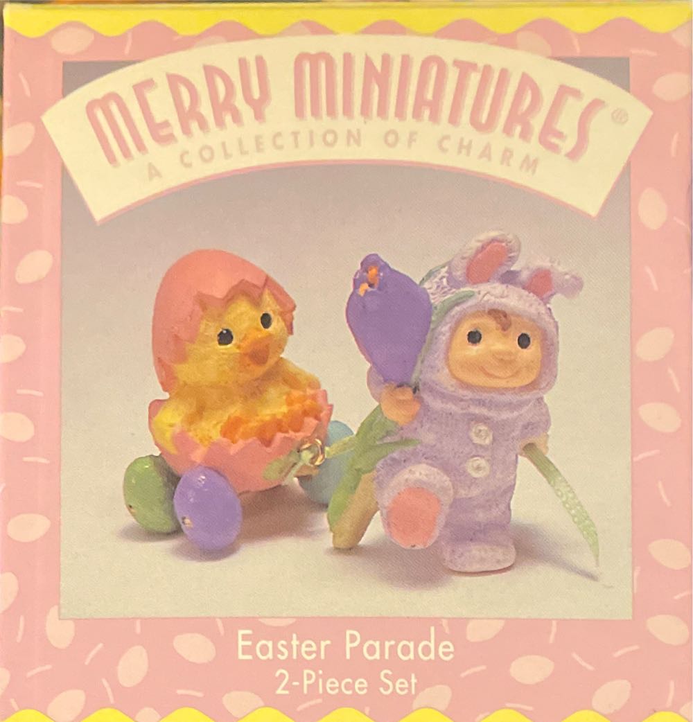 Merry Miniatures Easter Parade - Merry Minatures (Easter) ornament collectible [Barcode 015012390599] - Main Image 2