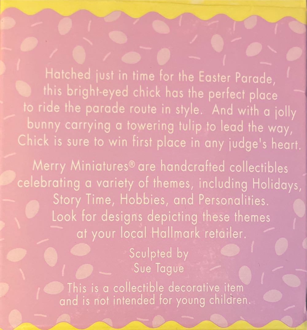 Merry Miniatures Easter Parade - Merry Minatures (Easter) ornament collectible [Barcode 015012390599] - Main Image 3
