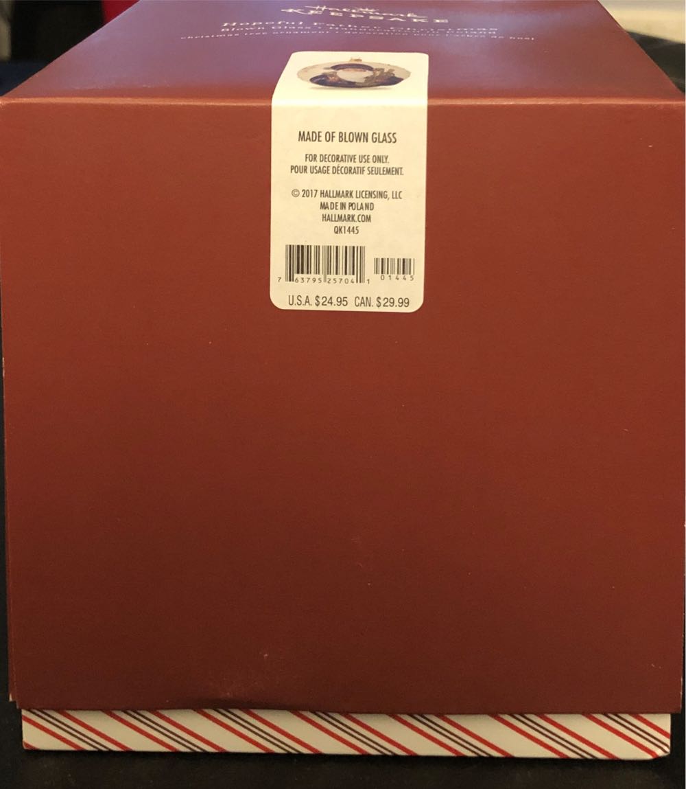 Hopeful Father Christmas - Father Christmas (Father Christmas - Glass Bulb) ornament collectible [Barcode 763795257041] - Main Image 4