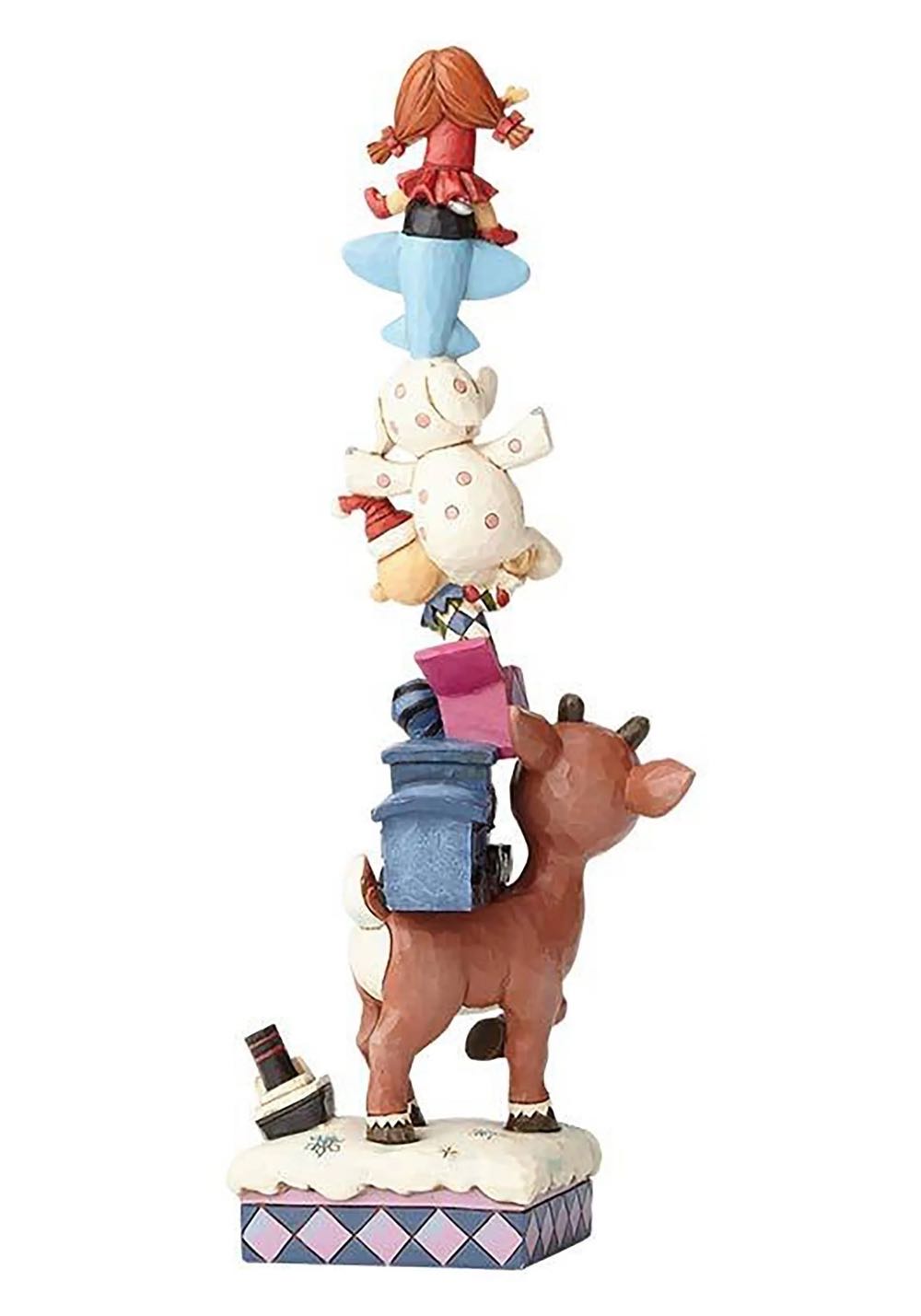Rudolph The Red Nosed Reindeer And Stacked Misfits - Rudolph Traditions (Rudolph The Red Nosed Reindeer) ornament collectible [Barcode 045544925211] - Main Image 2