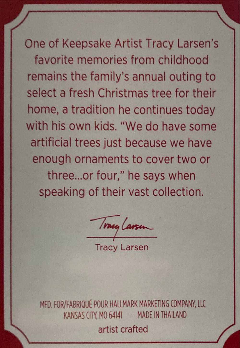 North Pole Tree Trimmers #9 Repaint - North Pole Tree Trimmers (KOC Exclusive) ornament collectible - Main Image 3