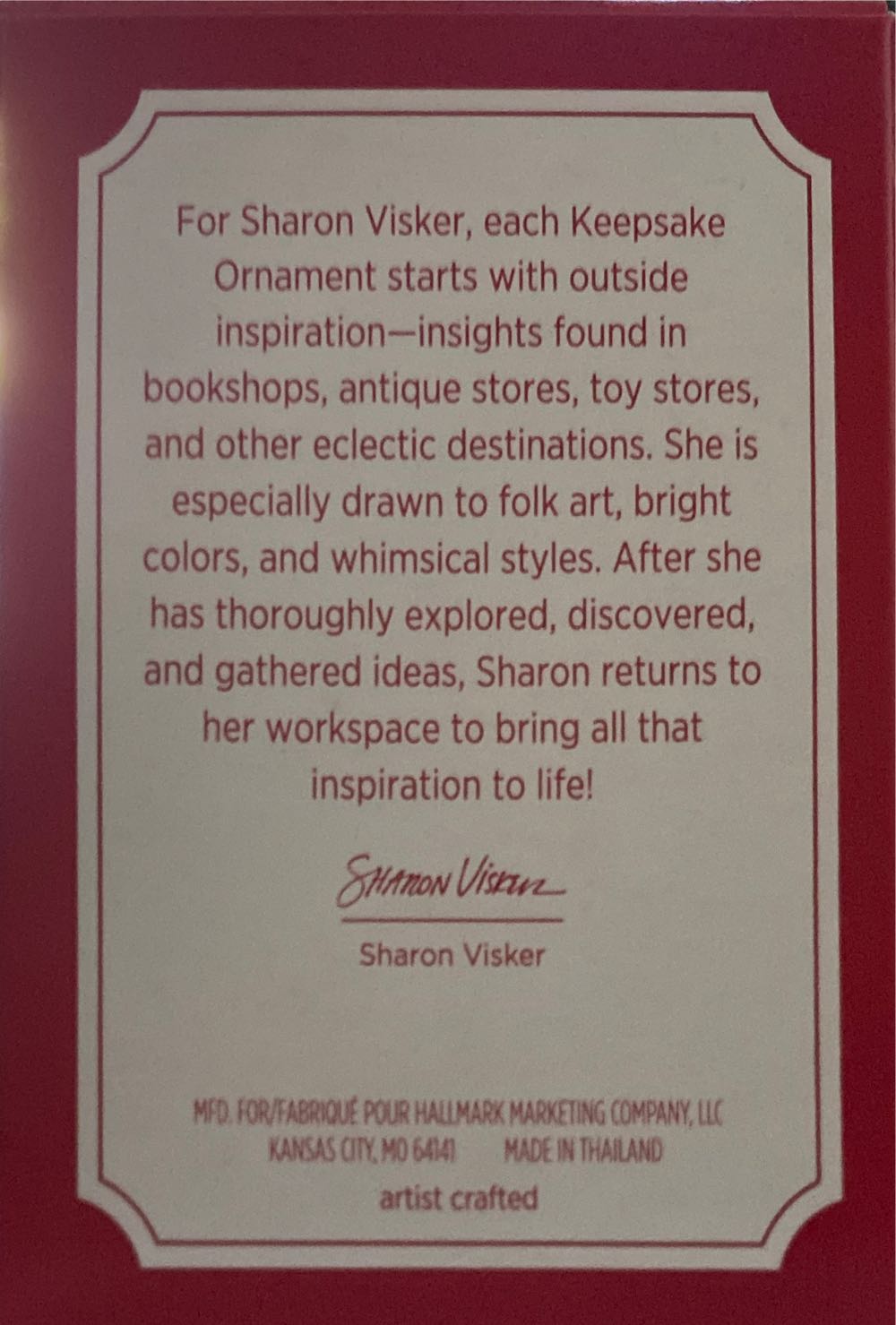 #13 EV EX RP Season’s Treatings - Season’s Treatings (Sweets) ornament collectible - Main Image 4