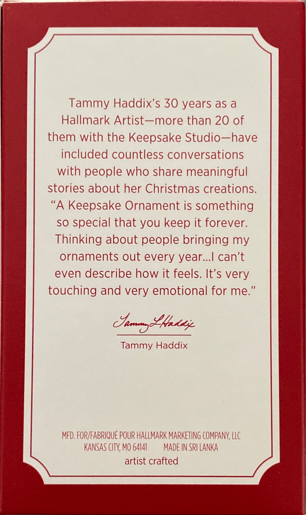 2021 Sweet Snowman Baker - KOC Dreambox (Hallmark KOC Member Exclusive, Membership Box) ornament collectible - Main Image 3