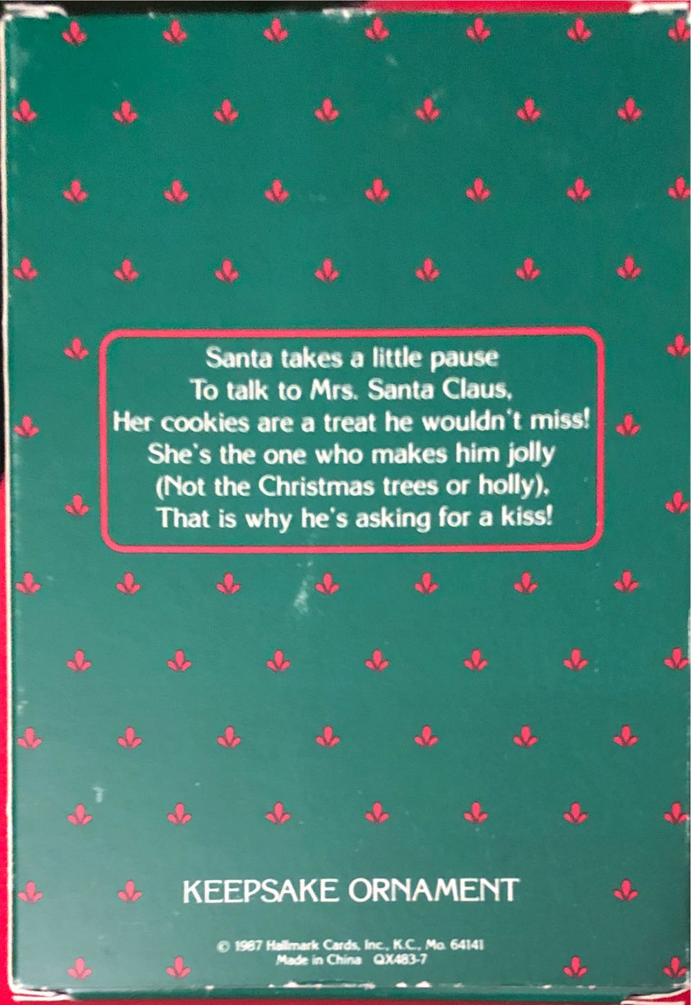 Home Cooking #2 - Mr. And Mrs. Claus (Mr. and Mrs. Claus) ornament collectible - Main Image 2