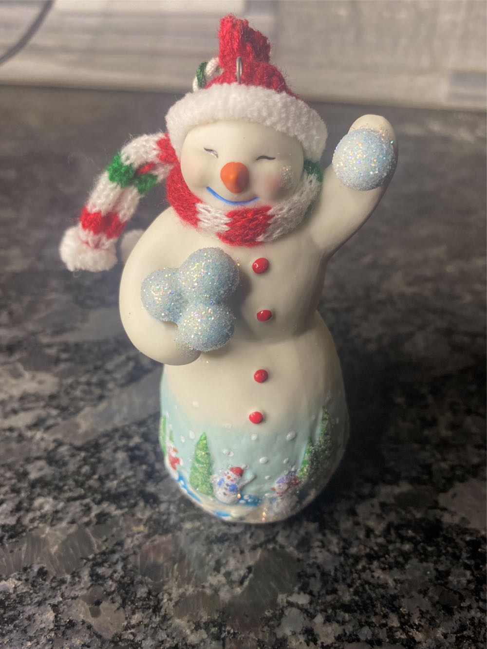 Whittaker Q. Snowden 2021 Event Exclusive - Snowtop Lodge (Snowman) ornament collectible - Main Image 4