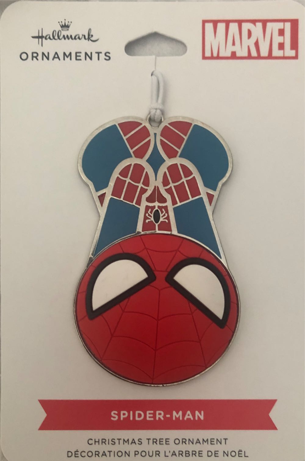 SUPER - Hallmark Ornaments Metal Marvel’s Spider Man  ornament collectible [Barcode 763795724123] - Main Image 2