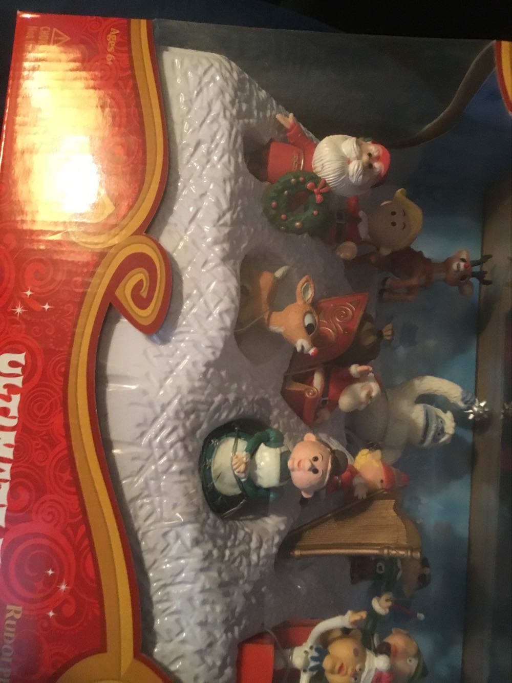 Rudolph Ultimate Pvc Figure Holiday Collection Set  (Rudolph The Red Nose Reindeer) ornament collectible [Barcode 849397001128] - Main Image 2