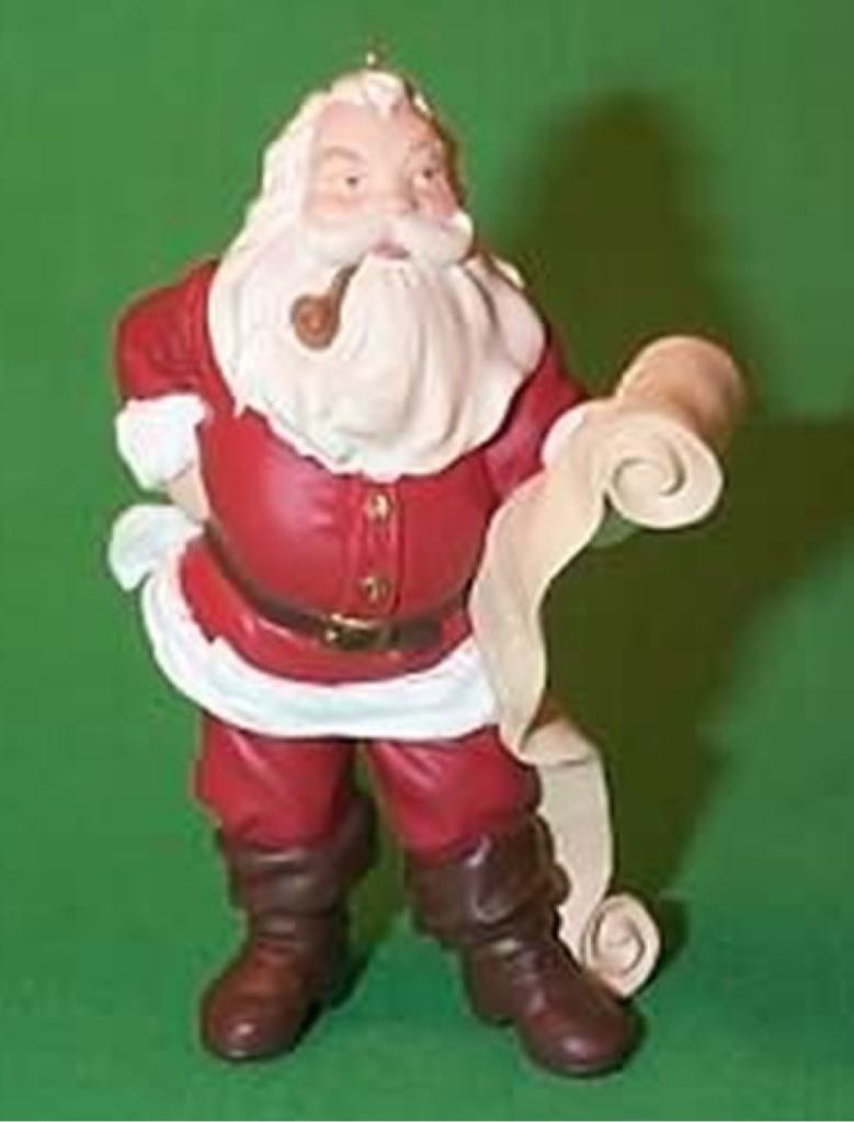 Nick’s Wish List - Santa (Santa) ornament collectible [Barcode 015012491067] - Main Image 2