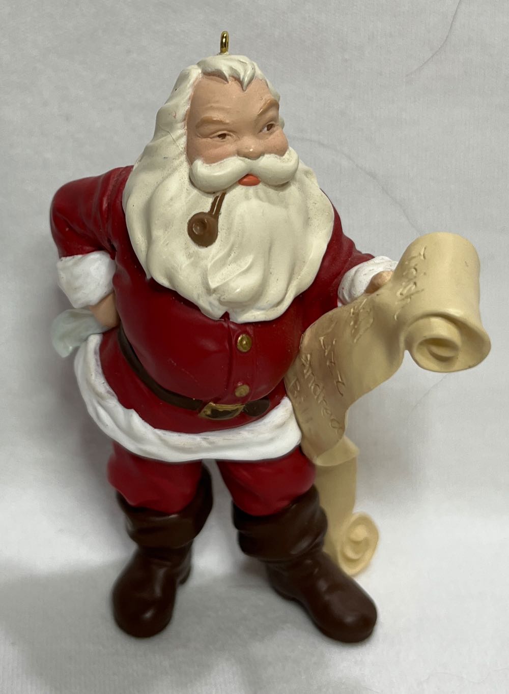 Nick’s Wish List - Santa (Santa) ornament collectible [Barcode 015012491067] - Main Image 3