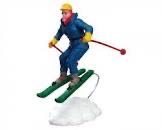 #32769 Lemax Weekend Skier Village  ornament collectible [Barcode 728162327697] - Main Image 1