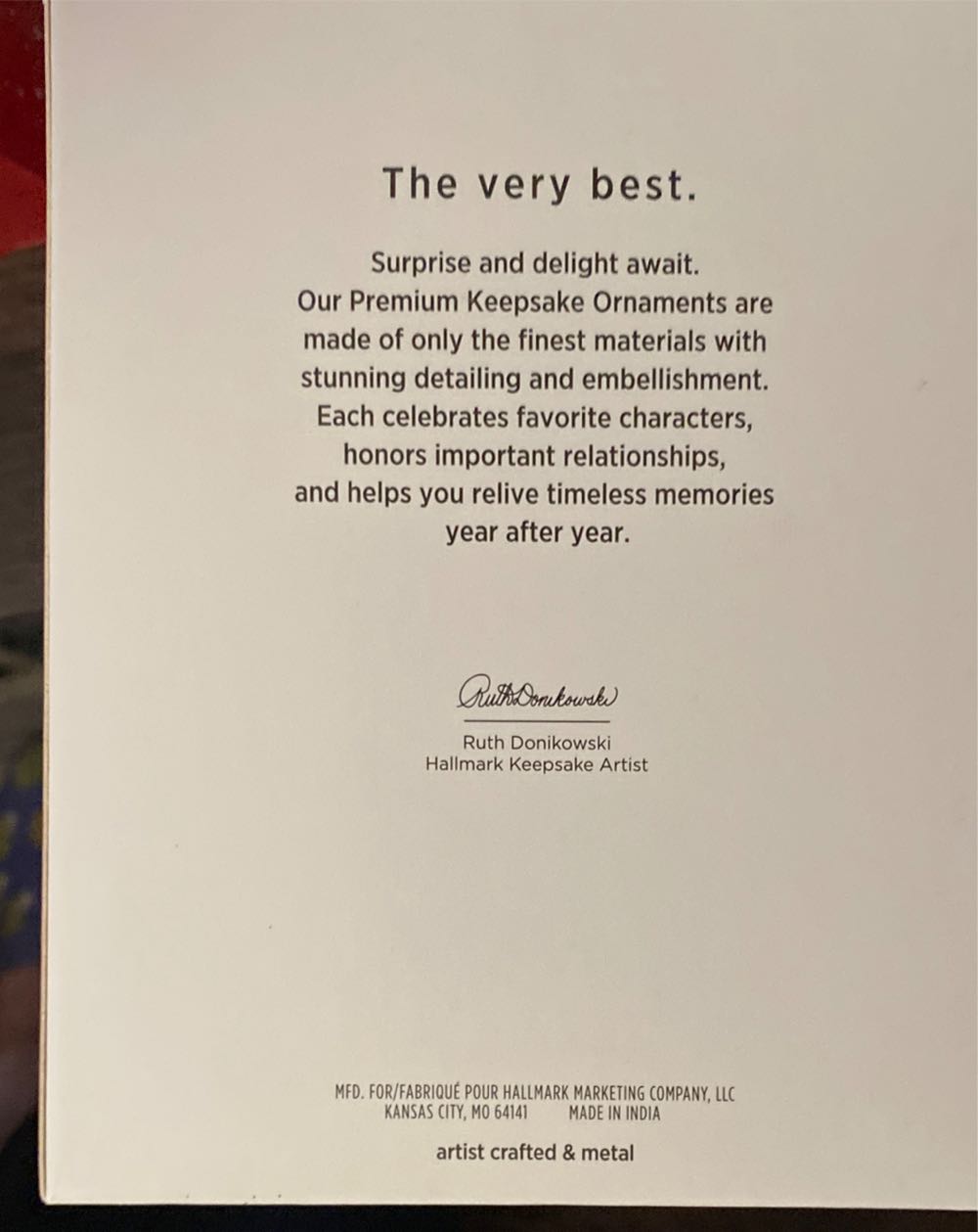 Stunning Snowflake - Snowflake ornament collectible [Barcode 763795710874] - Main Image 2