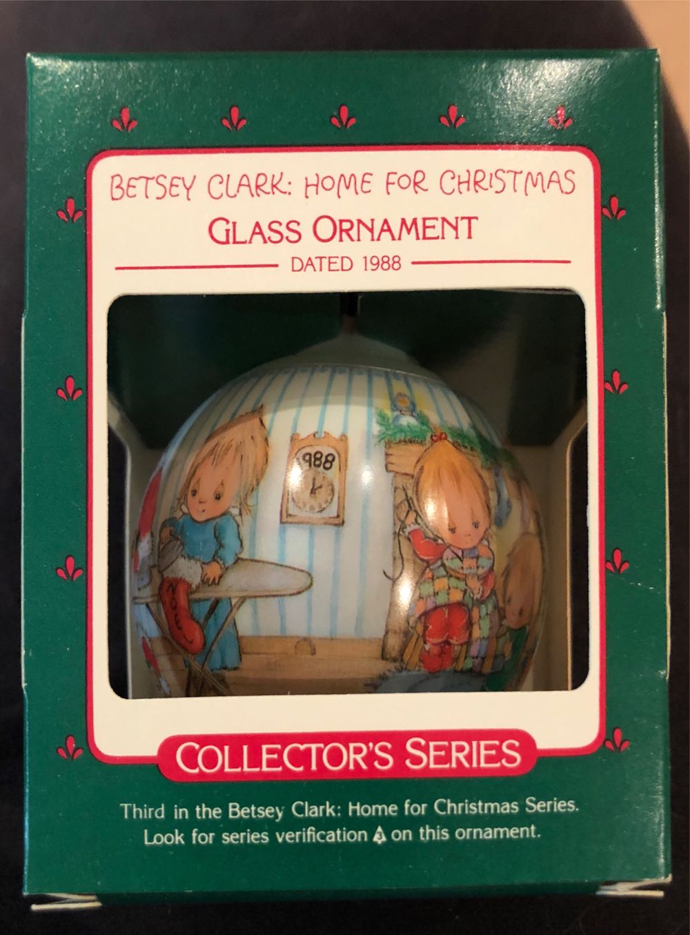 Betsy Clark: Home For Christmas  ornament collectible - Main Image 2