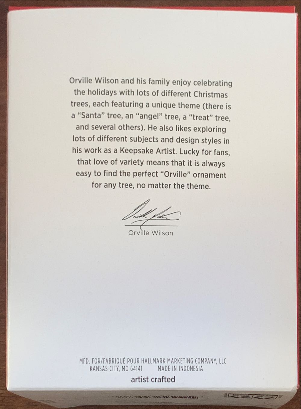 Grandson 2021 - Grandson ornament collectible [Barcode 763795655687] - Main Image 2