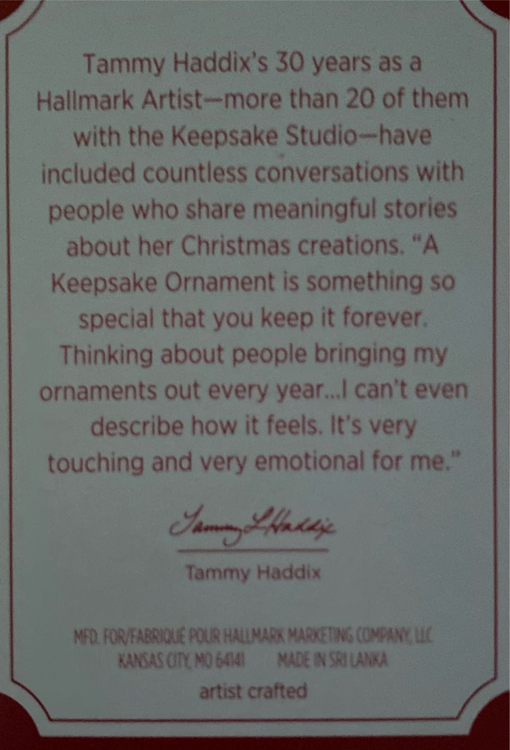 Sweet Decade Special Edition - Sweet Decade (Snowman) ornament collectible - Main Image 3