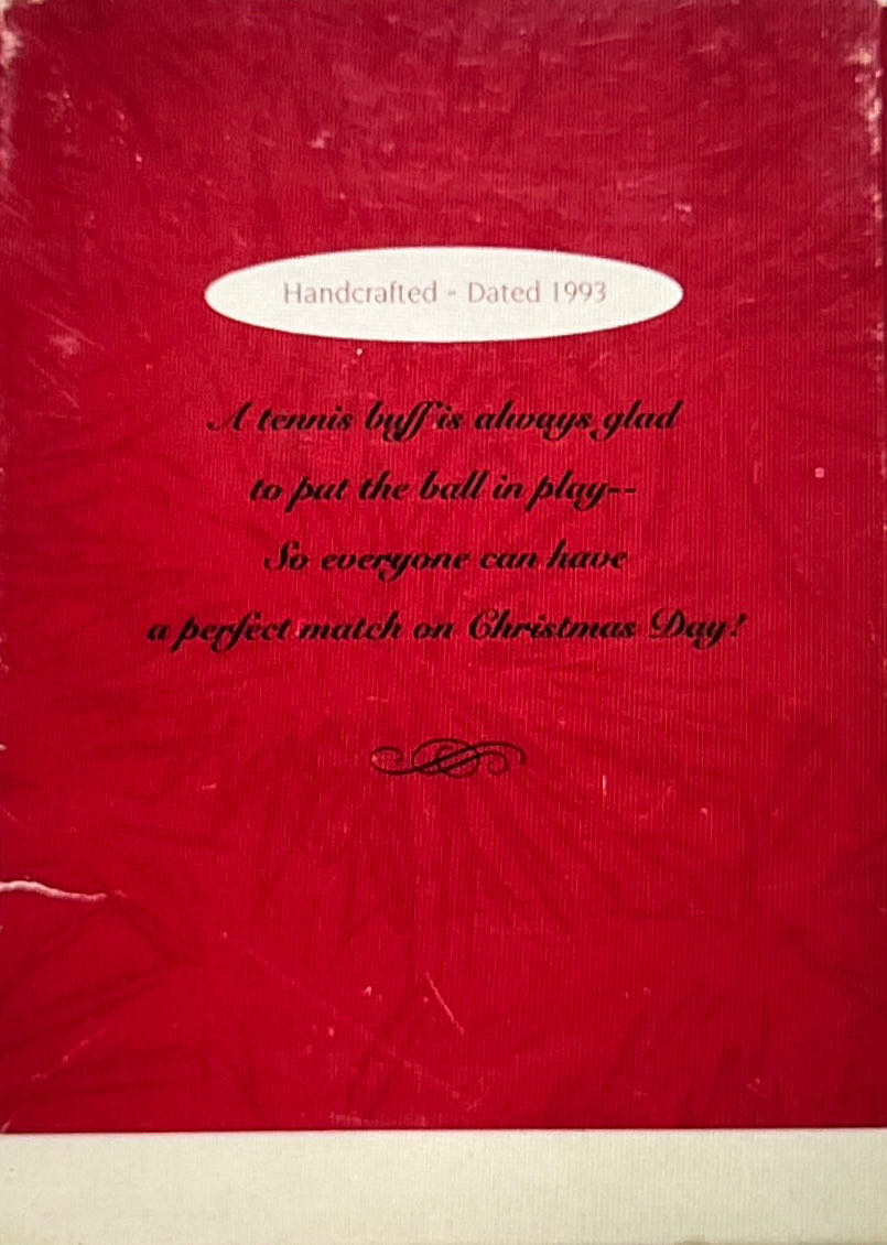 Perfect Match  (Mouse- Tennis Ball- Sports) ornament collectible [Barcode 015012072945] - Main Image 2