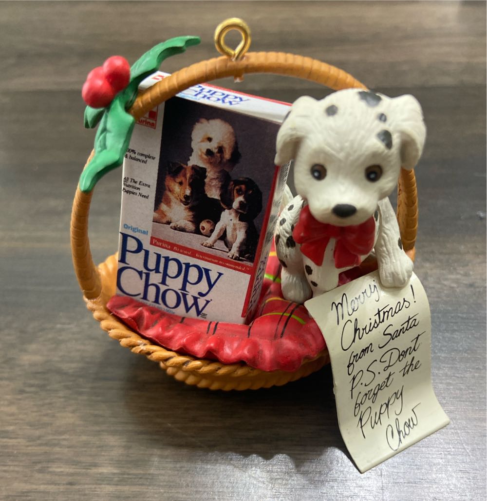 All You Add Is Love  (Puppy Chow) ornament collectible [Barcode 045544123358] - Main Image 2
