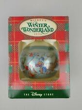 Mickey’s Winter Wonderland Disney Store  ornament collectible [Barcode 417036991088] - Main Image 1