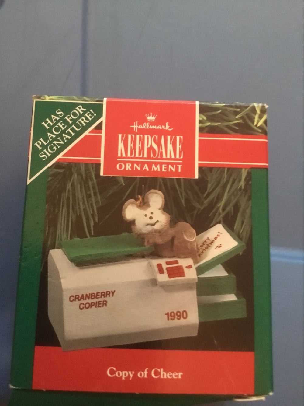 Copy Of Cheer  ornament collectible [Barcode 070000027437] - Main Image 1
