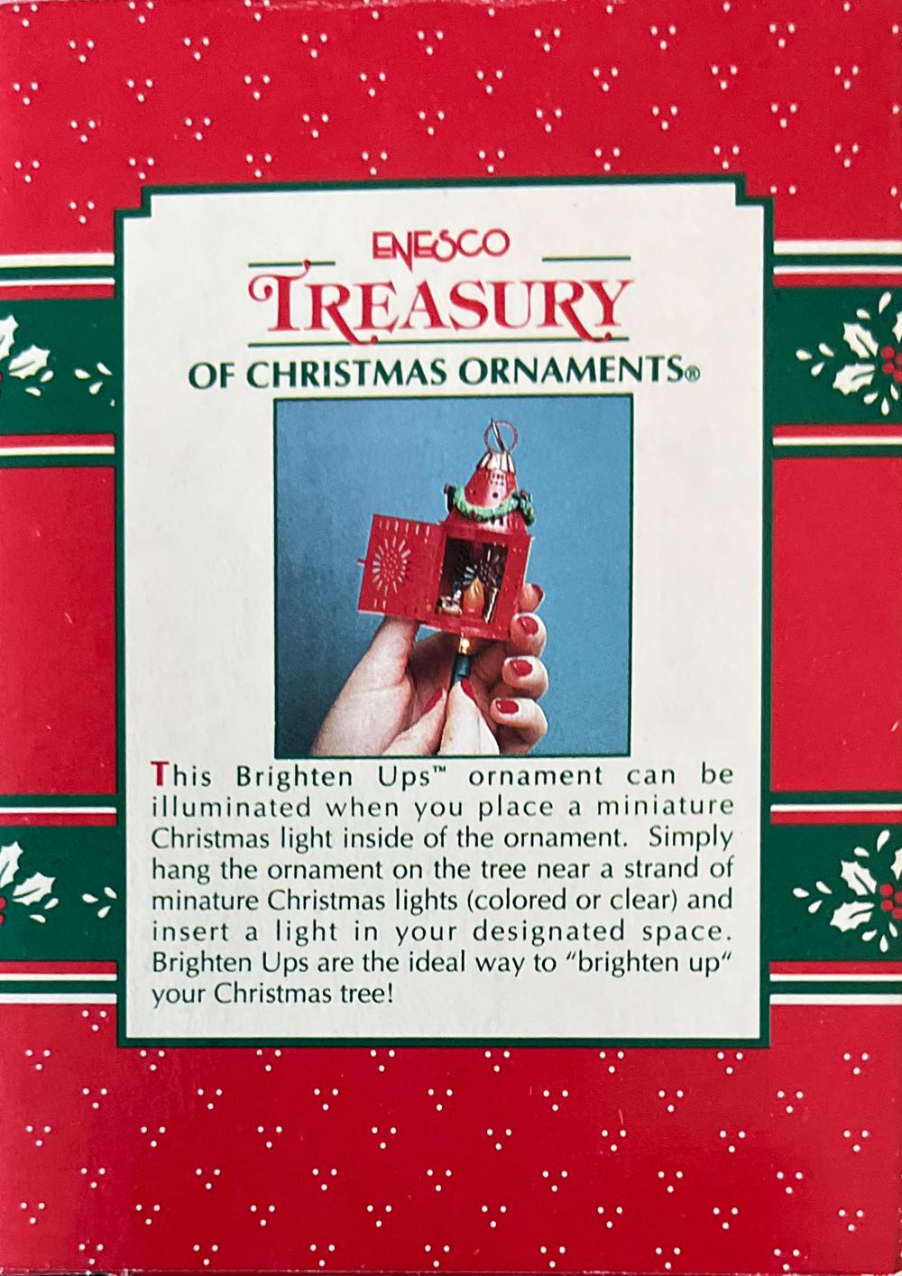 Enesco. Treasury Of Christmas Ornaments. 1992. Christmas Eve-mergency. - Enesco (Christmas Eve-mergency) ornament collectible [Barcode 045544064965] - Main Image 2