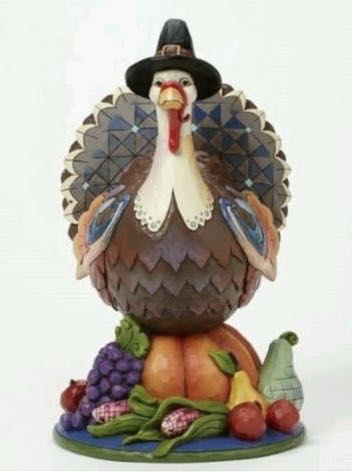 Grateful Joyful Thankful - Heartwood Creek (Thanksgiving) ornament collectible [Barcode 045544680714] - Main Image 1