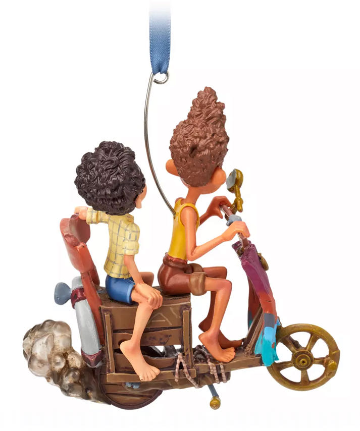 Pixar 24 - Luca: “LUCA & ALBERTO” Sketchbook Ornament - Disney•Pixar Luca (Hanging Ornament) ornament collectible [Barcode 465064012466] - Main Image 2