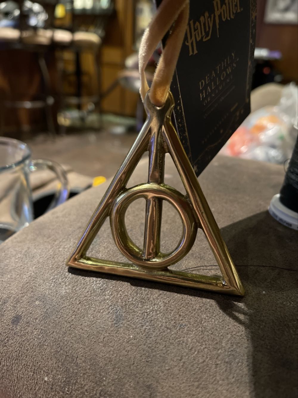 Hallmark H. Potter 2 1 2 Inch Metal Ornament-halloween Theme