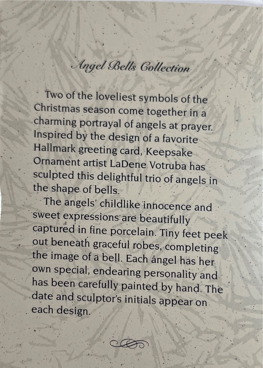 Angel Bells - Noelle - Angel Bell Collection (Angel) ornament collectible [Barcode 015012284409] - Main Image 2