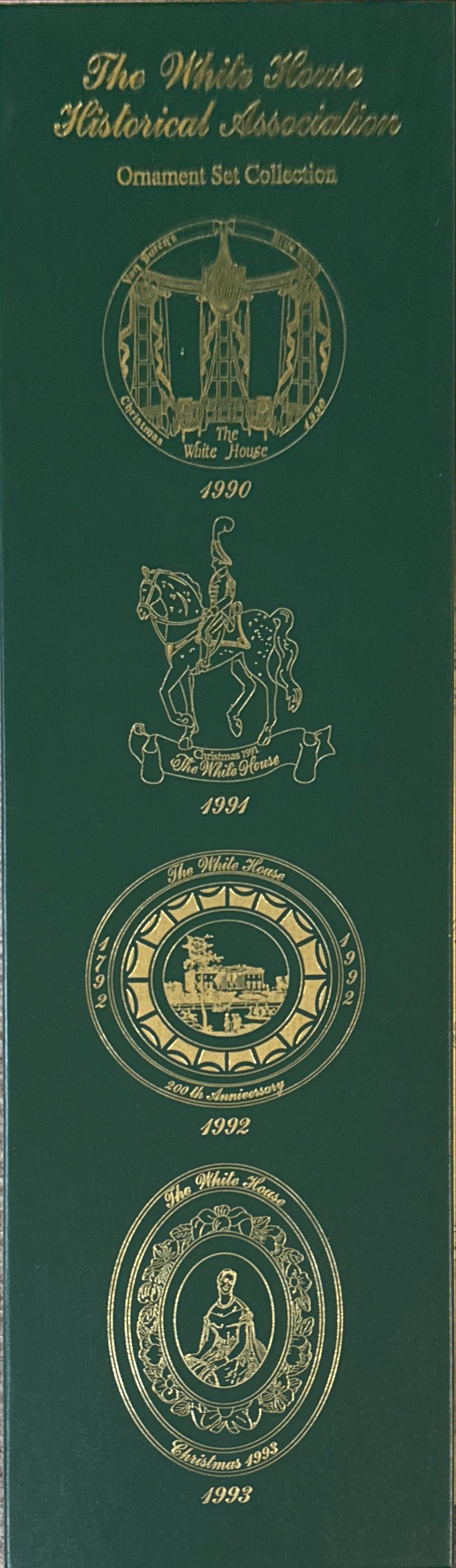 White House Christmas Ornament 1990-1993 - White House Christmas Ornament (White House Ornaments) ornament collectible [Barcode 634228348882] - Main Image 4