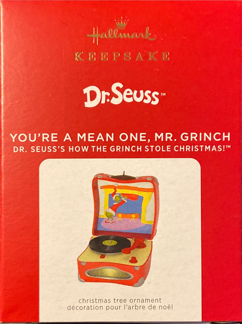 You’re A Mean One, Mr. Grinch - The Grinch (Pop Culture) ornament collectible [Barcode 763795668953] - Main Image 2