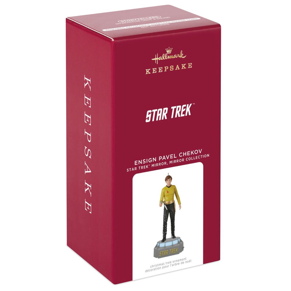 Ensign Pavel Chekov - Trevor (Star Trek Storytellers) ornament collectible [Barcode 763795698912] - Main Image 2