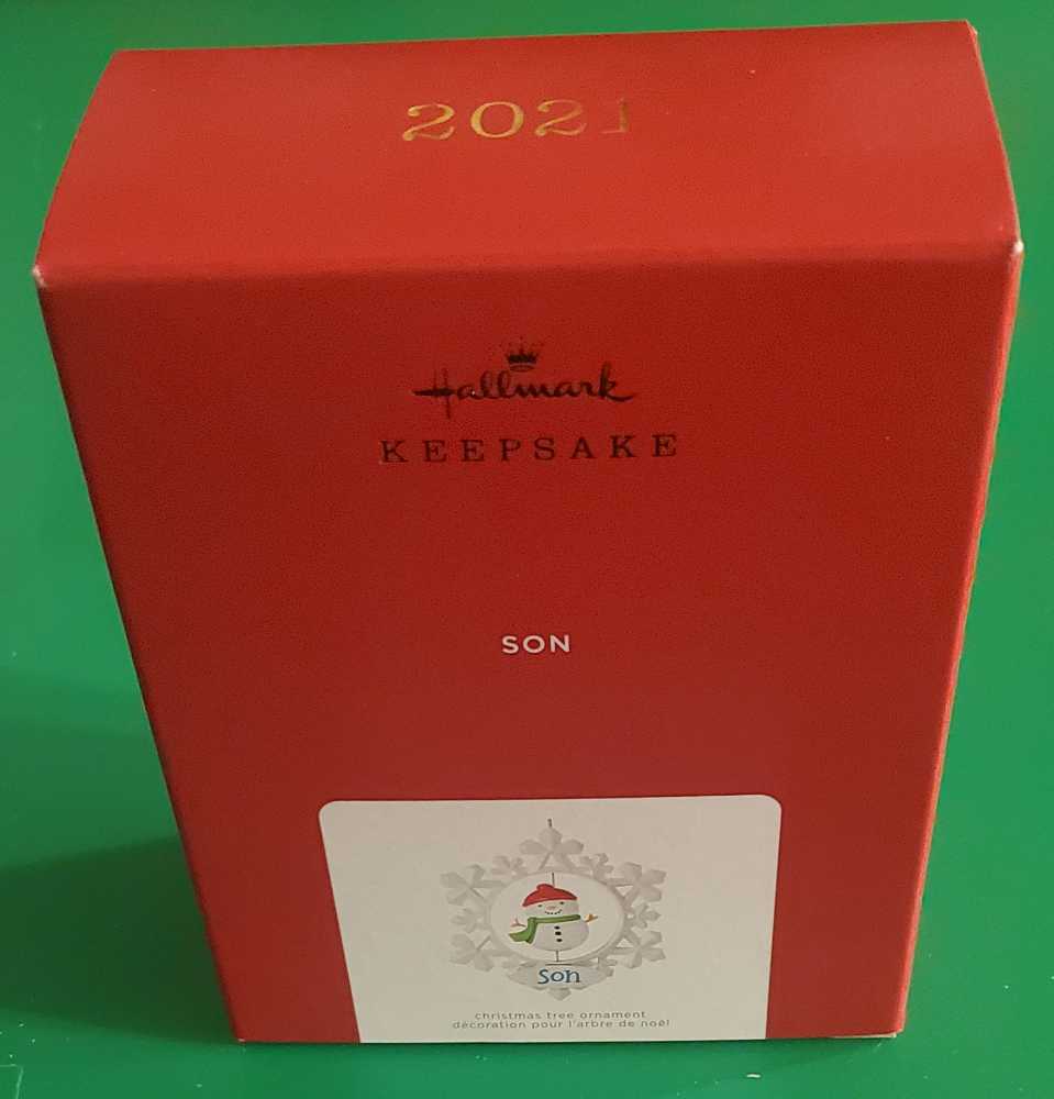 Snowflake Son - Family (Family) ornament collectible [Barcode 763795658756] - Main Image 3