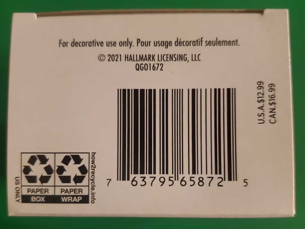 Snow Angel (2021) - Snow Angel (Snowmen) ornament collectible [Barcode 763795658725] - Main Image 4