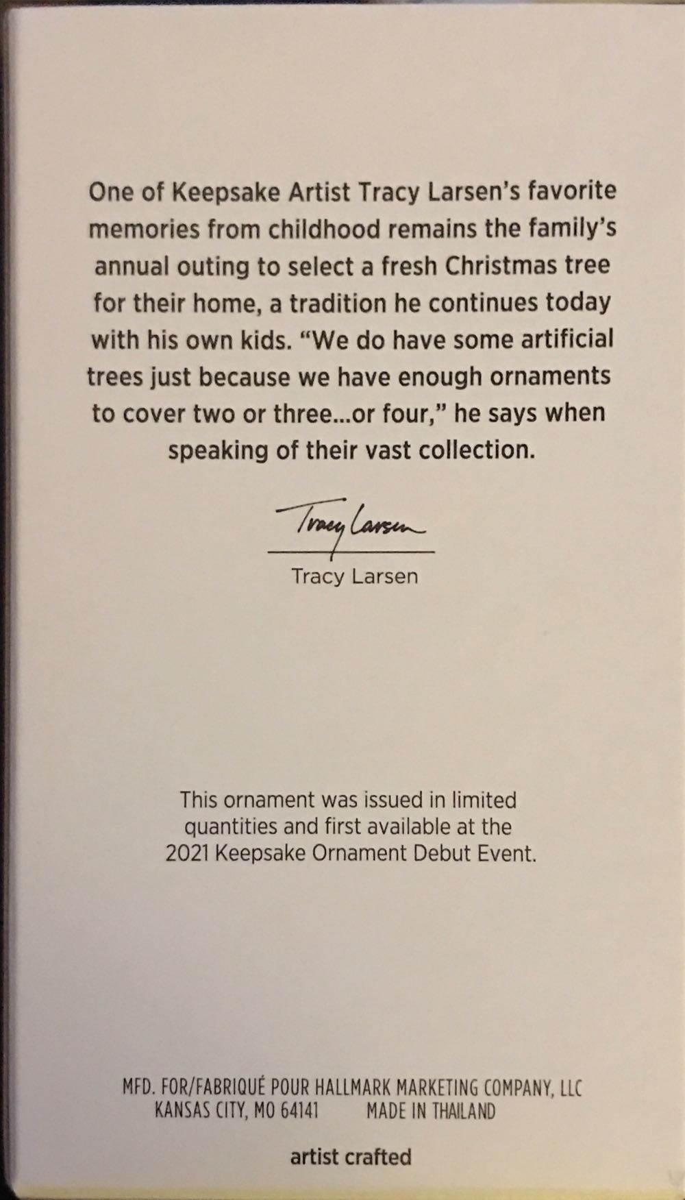 Rebel Reindeer - Limited Edition ornament collectible [Barcode 763795731305] - Main Image 2