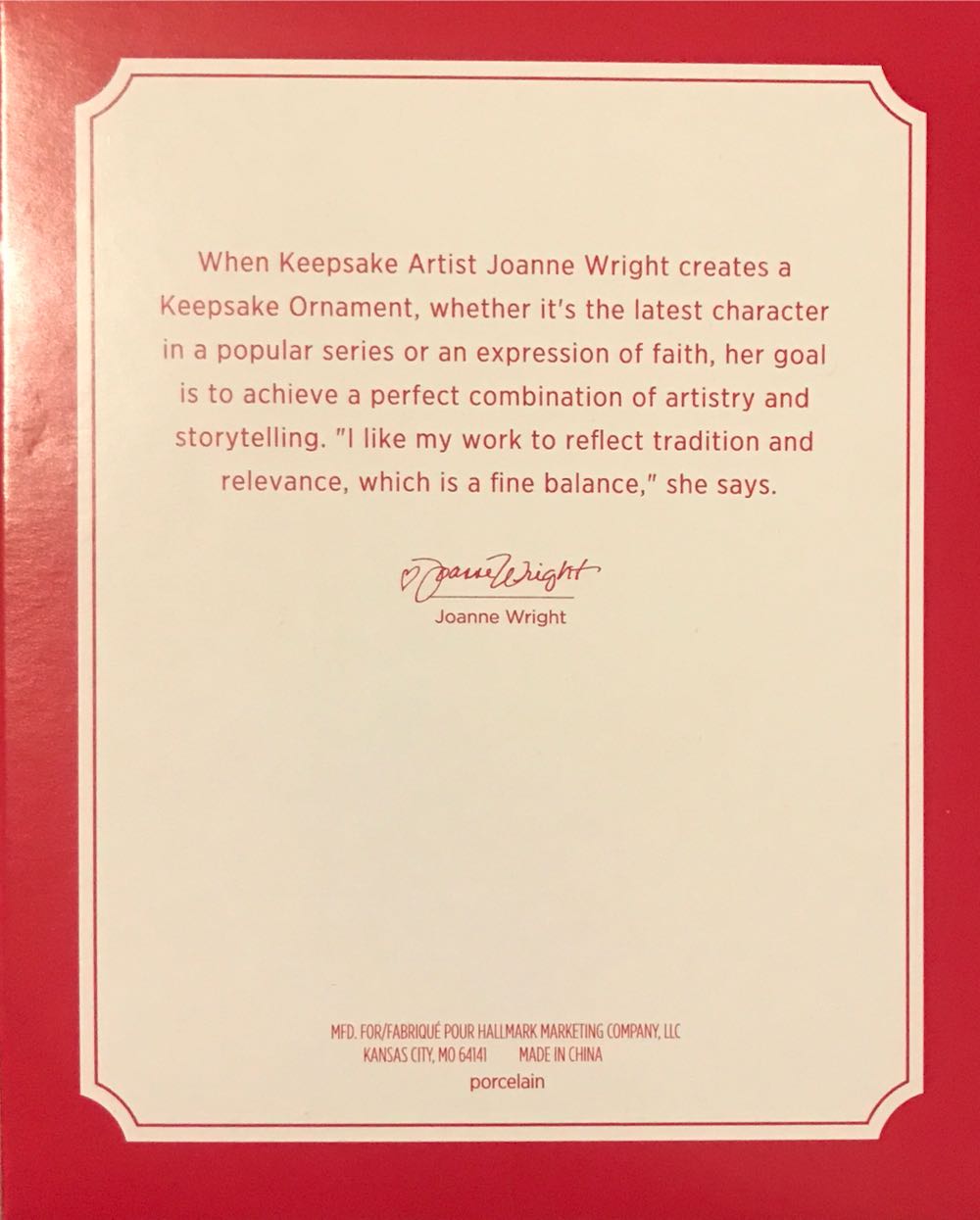 Santa’s Sleigh - KOC Member Exclusive (KOC Member Exclusive) ornament collectible [Barcode 763795699117] - Main Image 2